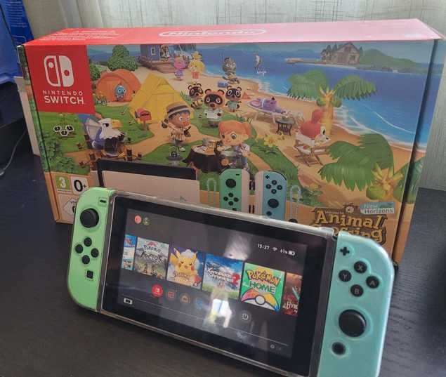 Nintendo Switch V2 Animal Crossing: New Horizons Edition