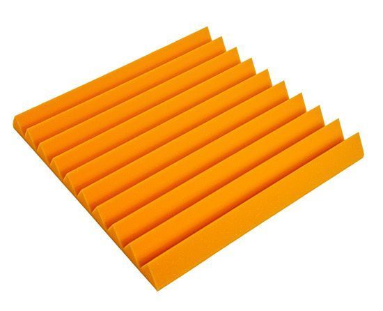 Pianka Akustyczna PANEL ścienny absorber POMARAŃCZOWY 5cm