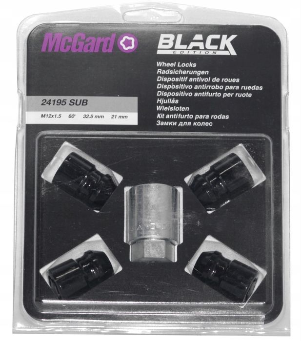 Nakrętki zabezpieczające do felg aluminiowych   McGard