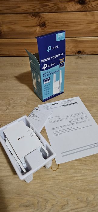 Wzmacniacz WiFi AX1800 Range Extender RE605X TP-Link