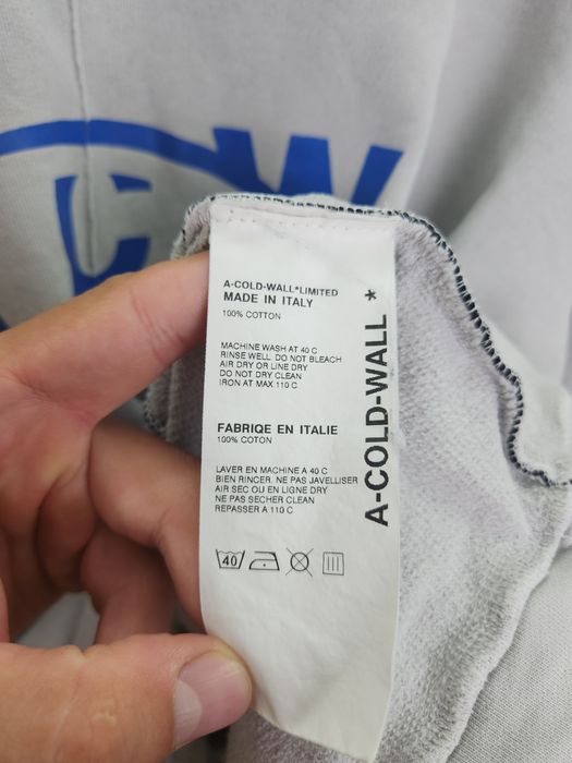 Оверсайз свитшот кофта ACW A cold wall