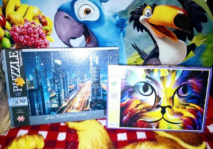 Большой пазл на 500 деталей