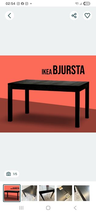 Vendo esta mesa extensível