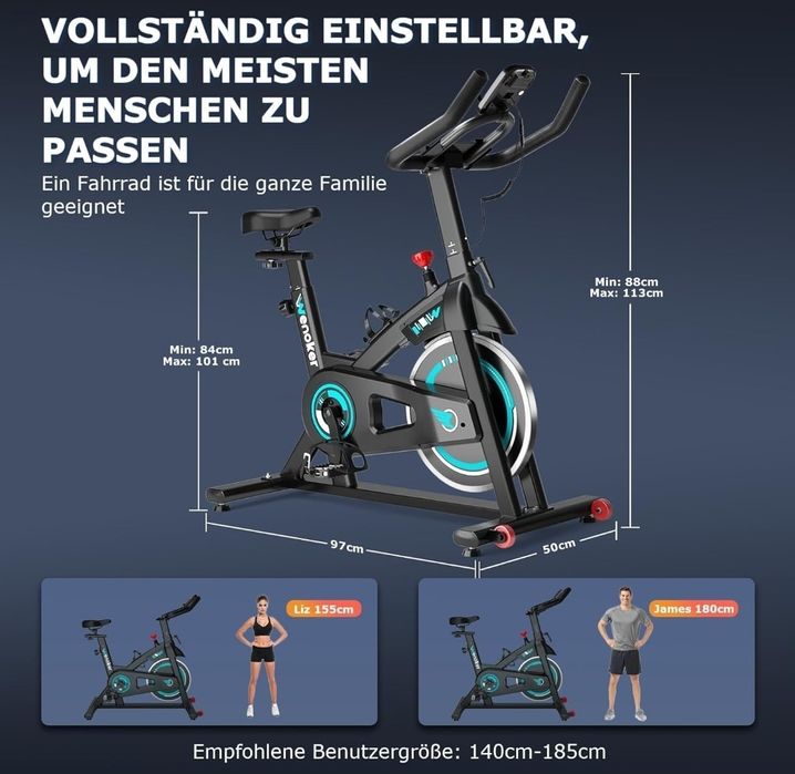 Rower Spinningowy WENOKER