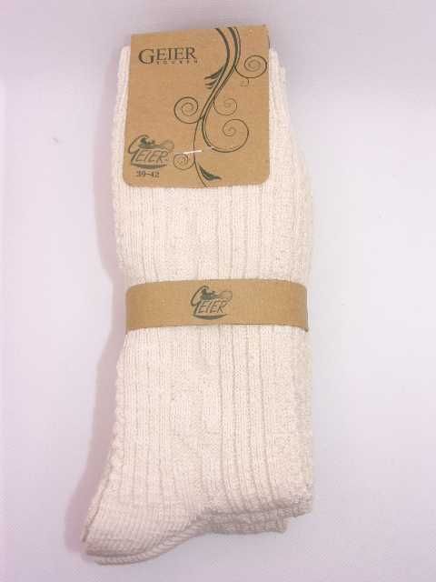 3x Naturalne skarpety Lniane męskie 39/42, bez barwników. Gejer