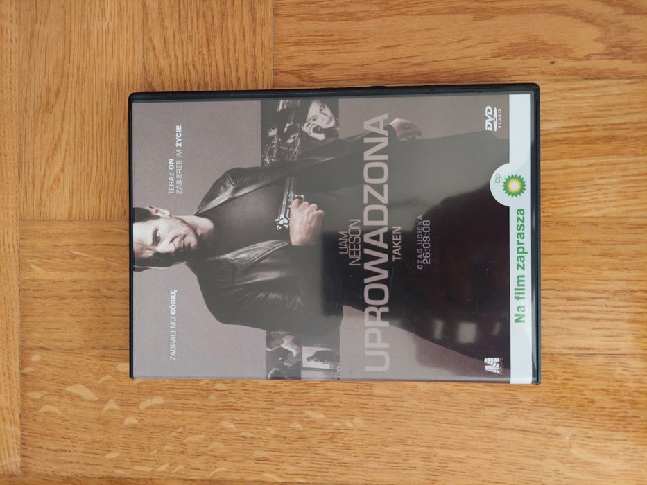 Płyta DVD z filmem Uprowadzona