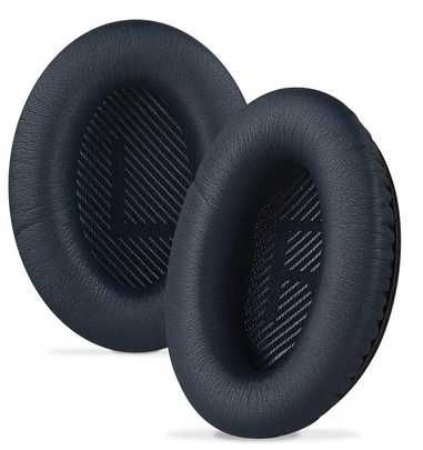 Nauszniki pady gąbki do bose QC35 QC25 QC15 2 AE2 QC2 granatowy