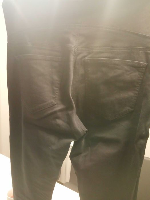 Spodnie ciążowe H&M r. 40 czarne bawełniane