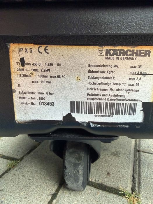 Karcher HDS 450 ci  230v