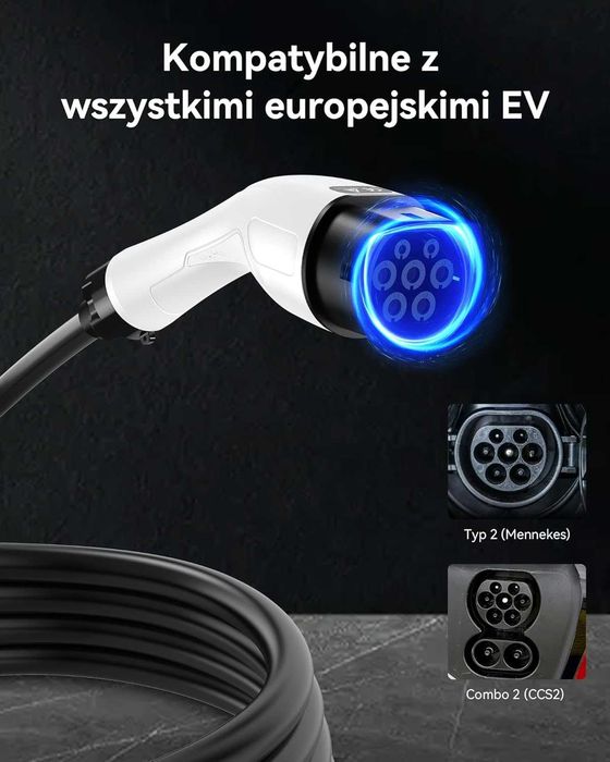 Ładowarka aut elektrycznych 3,7 kW, 6,5 m