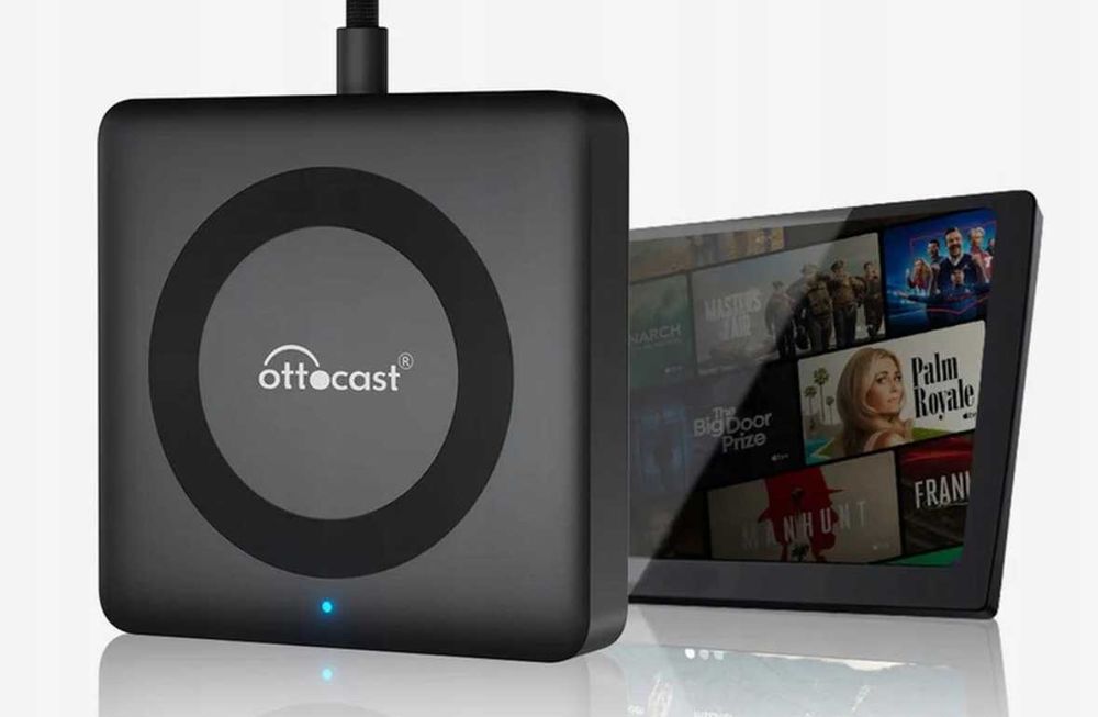 Ottocast Car TV Mate - Bezprzewodowy Carplay i Android Auto TV Adapter