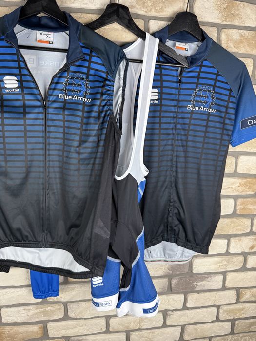 Dres stroj sportowy kombinezon koszulka bluza bib meski sportful rozmiar L
