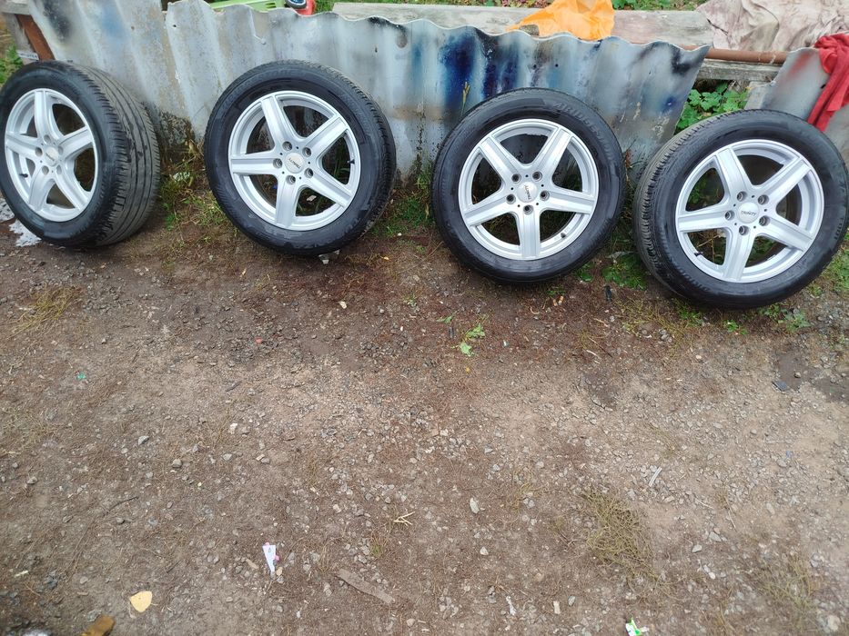 Диски с резиной 5*112