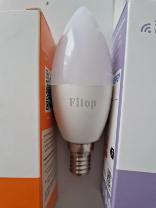 Żarówki e14 RGB Fitop Alexa smart bulb 4 szt.