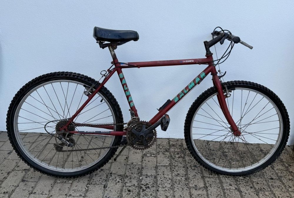 Bicicleta Shimano Salmar antiga, para recuperar