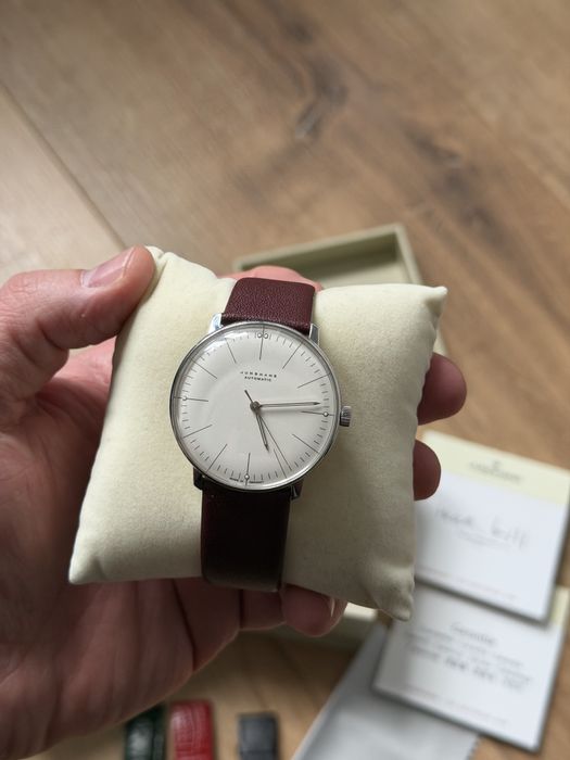 Junghans Max Bill Automatic 2017r komplet
