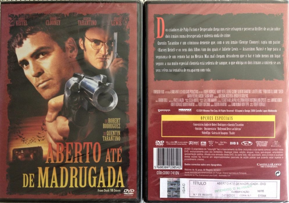 Aberto Até de Madrugada 1, 2 e 3 - DVDs COMO NOVOS