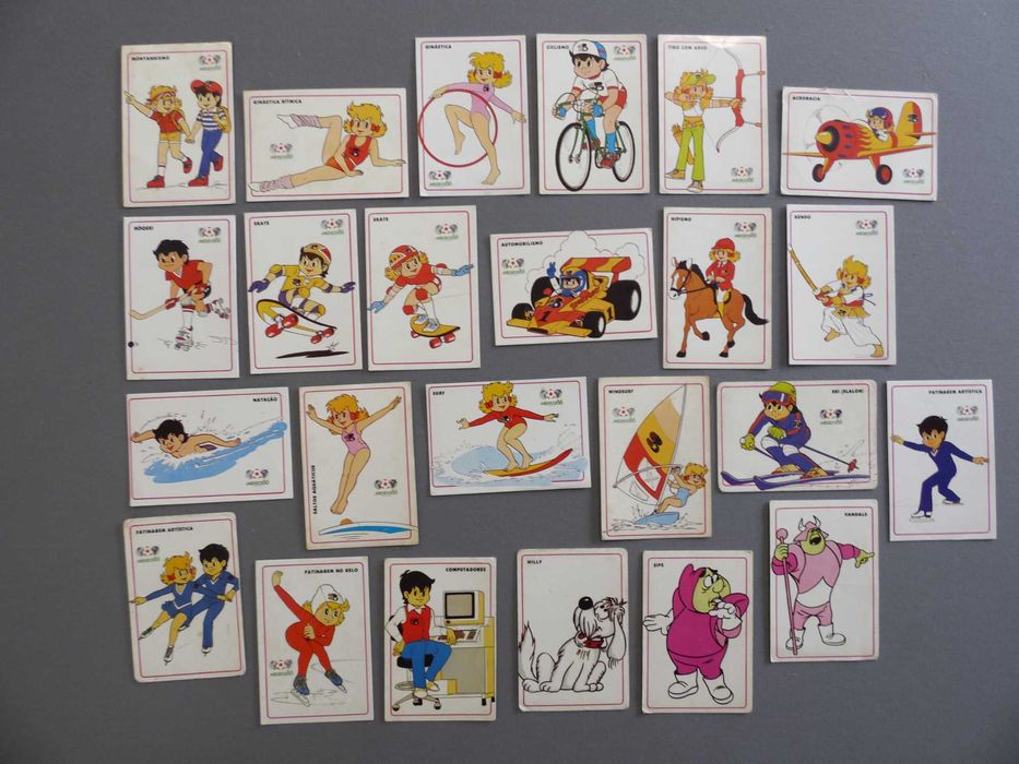 Calendários Miami Vice e Desenhos Animados