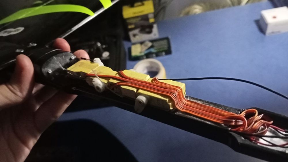 Спортивная авиамодель из карбона, класс модели F3K, Bamf2 Armsoar