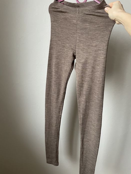 Getry legginsy lindex merino wełna xs termiczne
