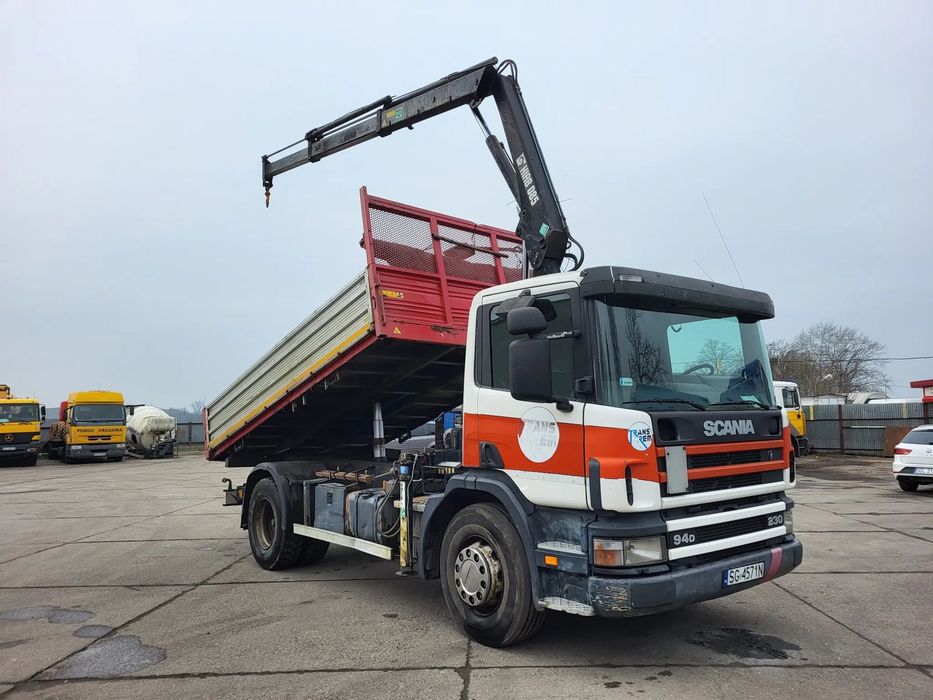 Scania 94D  SCANIA 94D HDS Wywrotka