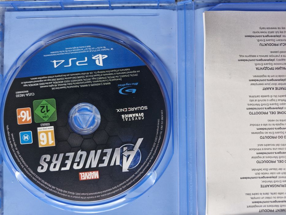 Avengers gra na PS4