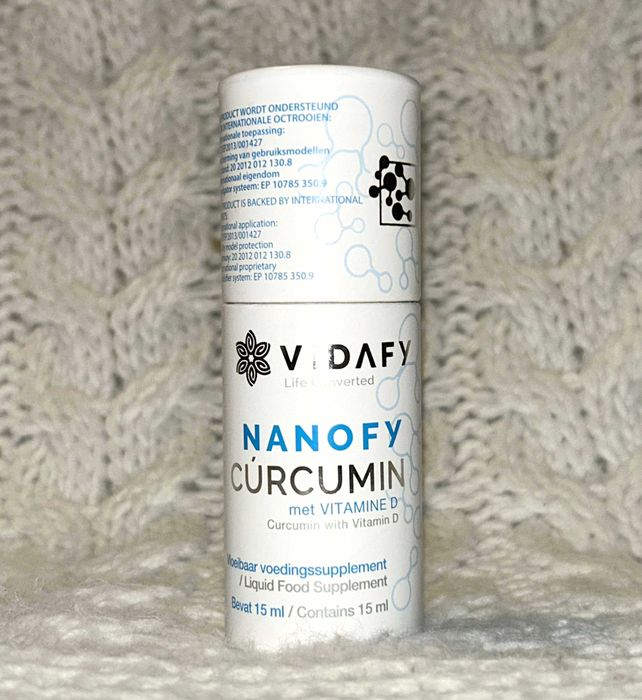 Kurkumina VIDAFY Nanofy - oryginalna, zafoliowana