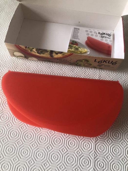 Lékué omeletes no microondas