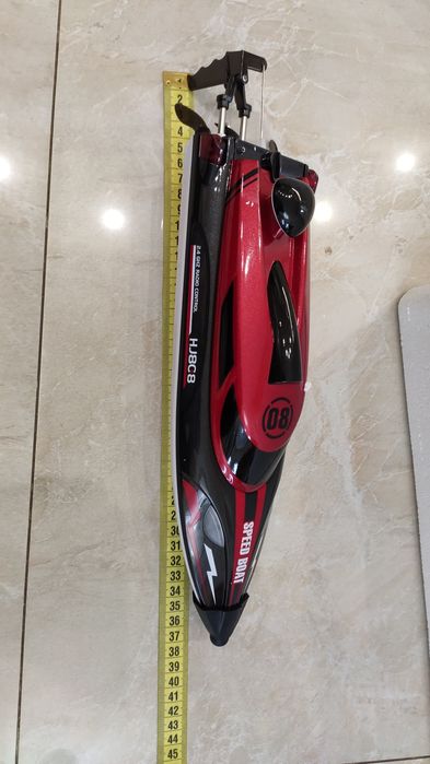 Катер HJ808 25 км/ч 150 м 1100mAh 36см кораблик на пульту