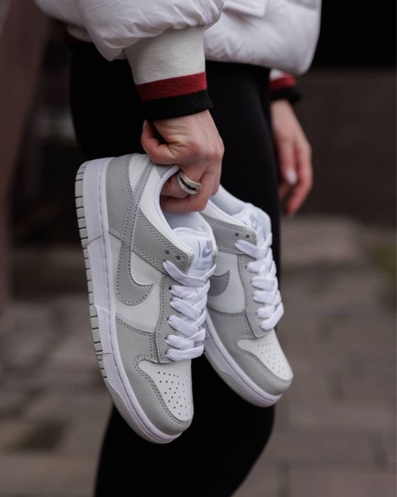 Nike SB Dunk Low White Grey