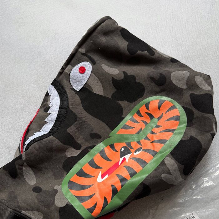 Зіп-худі Bape A Bathing Ape Shark Full Zip Camo / Худі Бап Апе Шарк Камуфляж