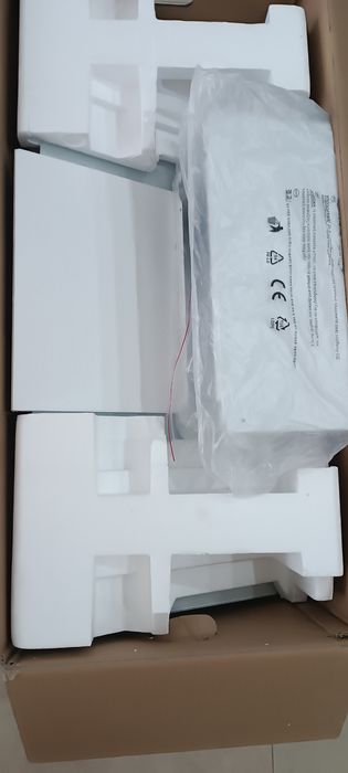 Okap FRANKE FVT 905 WH A Białe szkło 38.5 x 90 x 34.2