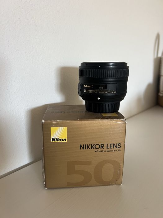 Objetiva 50mm nikon