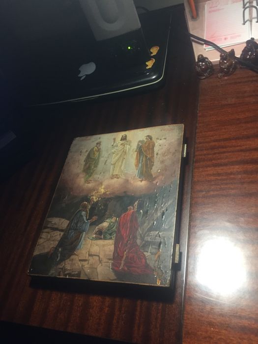 Старинная икона Вознесения ,