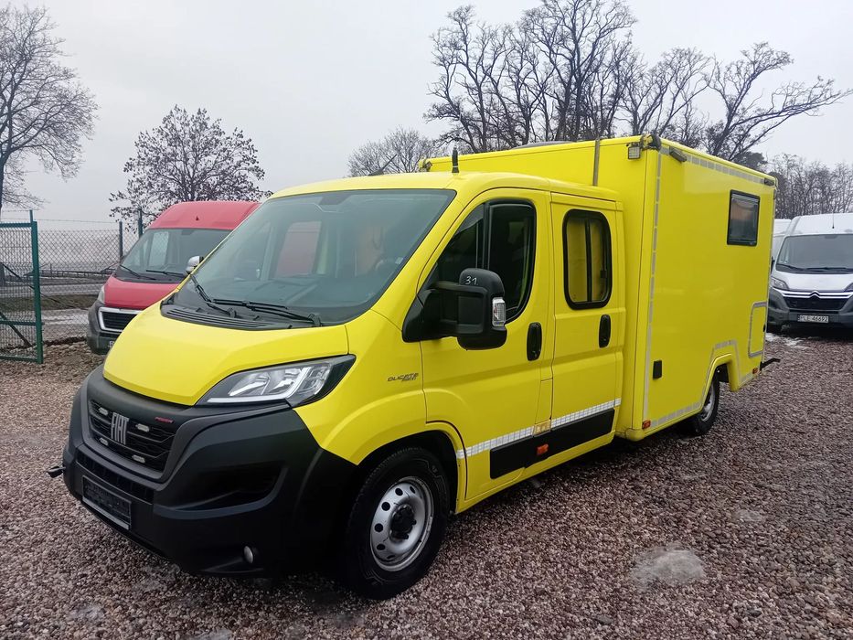 Fiat Ducato Brygadówka/Kamper  Perełka na rynku auto brygadowe w oryginalnej zabudowie kamerowej