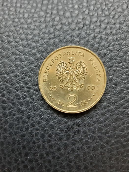 Moneta 2 zł.Wielki jubileusz roku 2000.