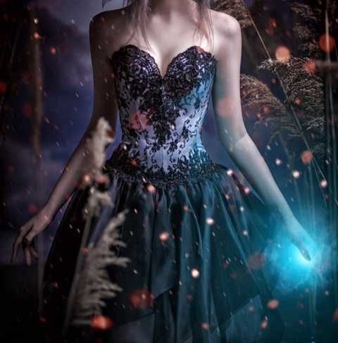 Suknia w stylu gotyckim