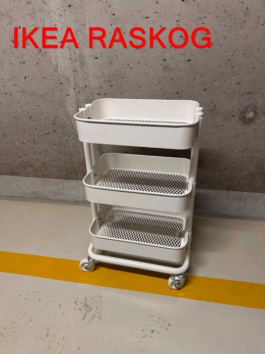 2 wózki - wózek IKEA Raskog i Rashult