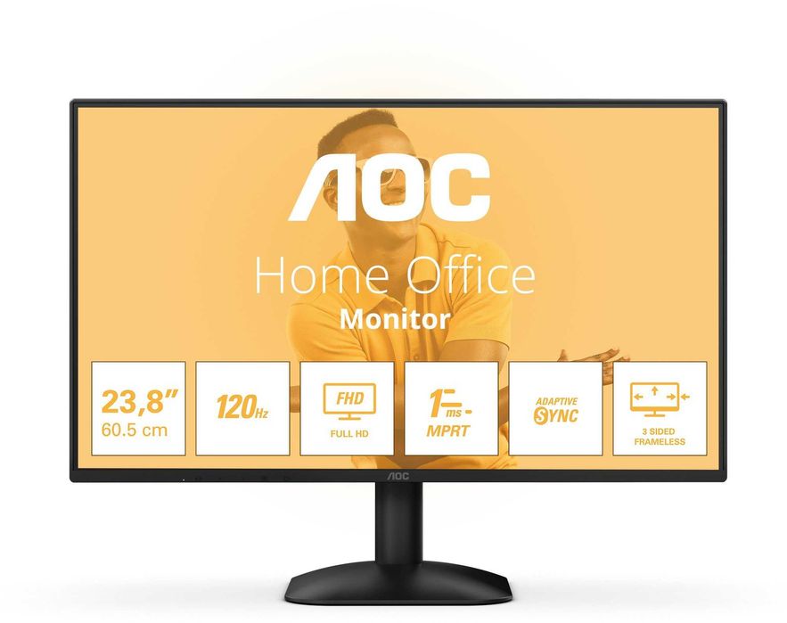 Monitor do gier AOC 23,8" 24B31H IPS FHD 120Hz 1ms /HDMI VGA - NOWY