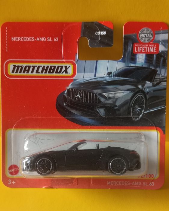 Mercedes-amg SL 63 matchbox