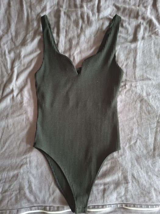 Боді майка в рубчик Zara