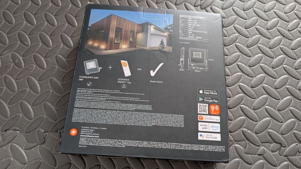 [Novo] Projector Exterior Inteligente Ledvance 4000lm - 50W - IP65