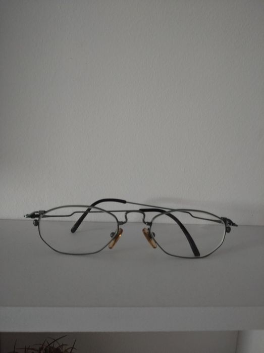 Okulary  oprawki druciane