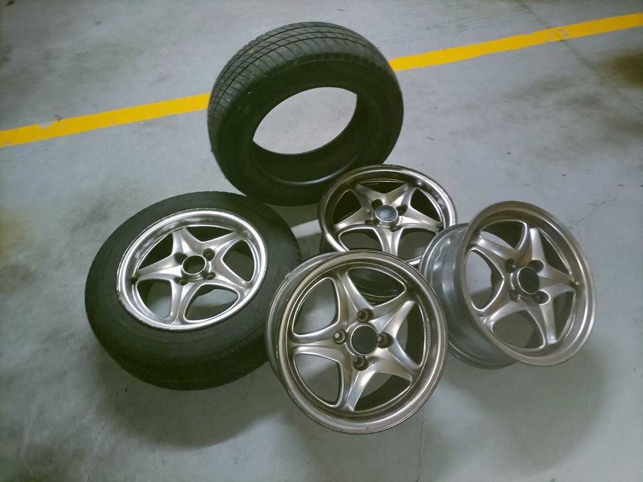 4 Jantes foudmetal 14' + 2 pneus