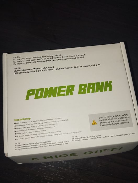 Power Bank branca