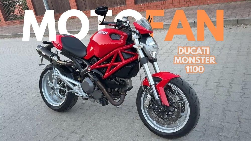 Ducati Monster DUCATI MONSTER 1100 Serwis 02.2009R 2x wydech SC project Carbon okazja