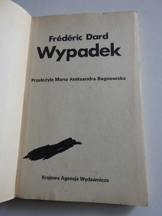 Wypadek - Frederic Dard