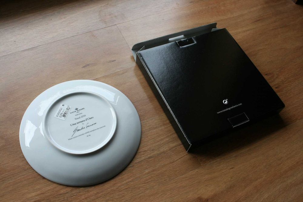 Prato de Natal da Vista Alegre - 2016 (inclui envio)