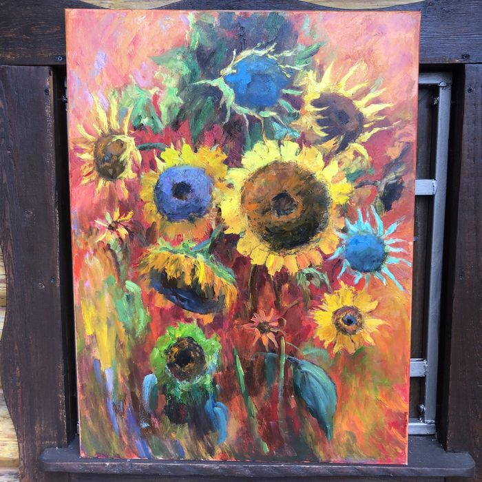 Картина масло 80х60