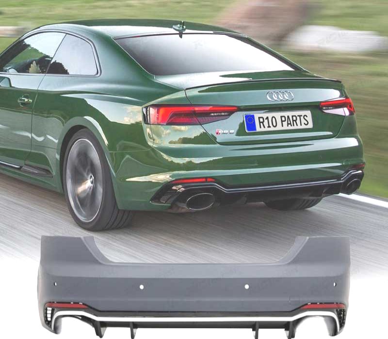PARA-CHOQUES TRASEIRO AUDI A5 16- LOOK RS5